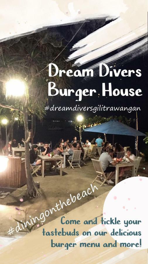 Dream Divers Resort Gili Trawangan Luaran gambar